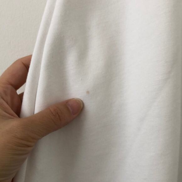 For Love & Lemons White Lulu Dress Sheer Back Size M - Picture 7 of 9